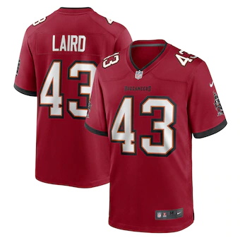 mens nike patrick laird red tampa bay buccaneers game playe